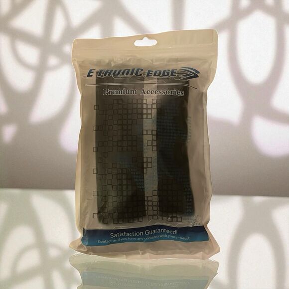 E Tronic Edge Running Belt Black Unisex Adjustable Brand New - Picture 1 of 4